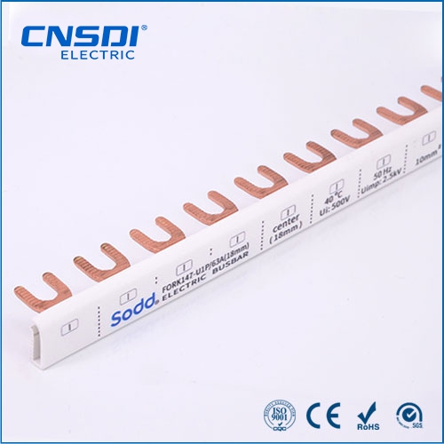 U/ Fork Type Busbar Comb for MCB 1P