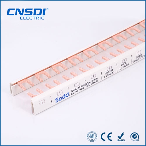 U/ Fork Type Busbar Comb for MCB 1P