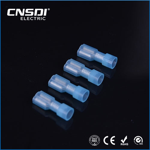 Fully insulated Male and female connectors FDFN /MDFN