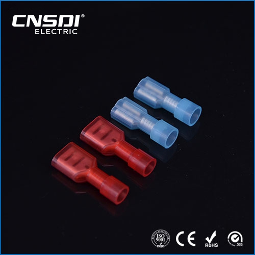 Fully insulated Male and female connectors FDFN /MDFN