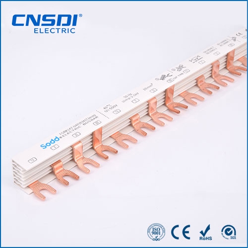 Insulated FORK type busbar 4P