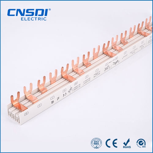 Insulated FORK type busbar 4P