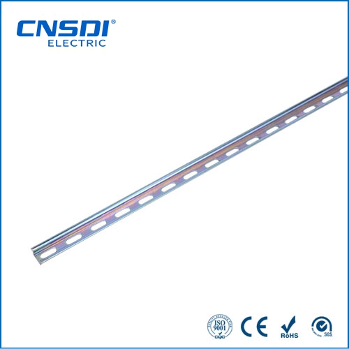 Steel DIN Mounting Rail Slotted Design 7500