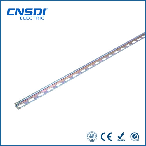 Steel DIN Mounting Rail Slotted Design 7500