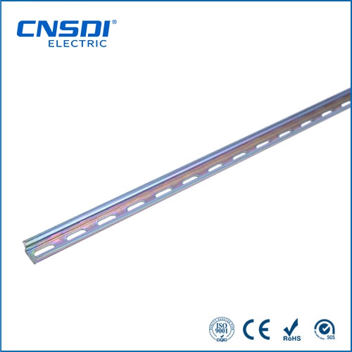 Steel DIN Mounting Rail Slotted Design 7500