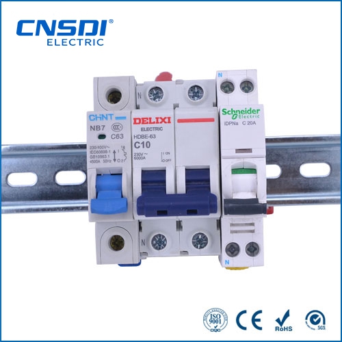 Steel MCB Din Rail 8500A