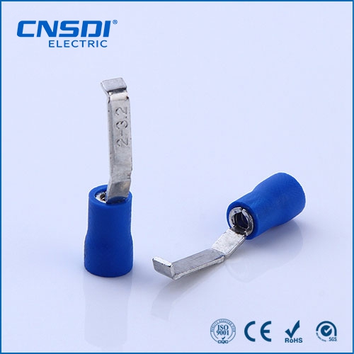 Hooked Insulated Crimp Blade Terminal LBV