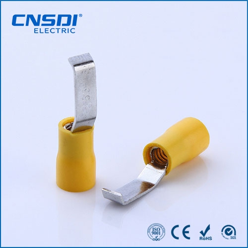 Hooked Insulated Crimp Blade Terminal LBV