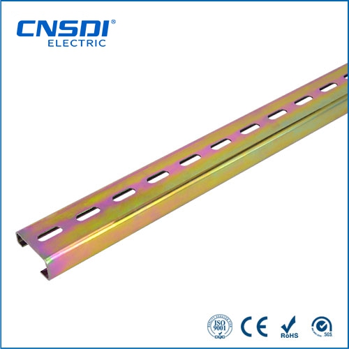 Steel din rail with zinc plating 3600