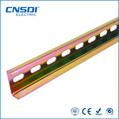 Steel din rail with zinc plating 3600